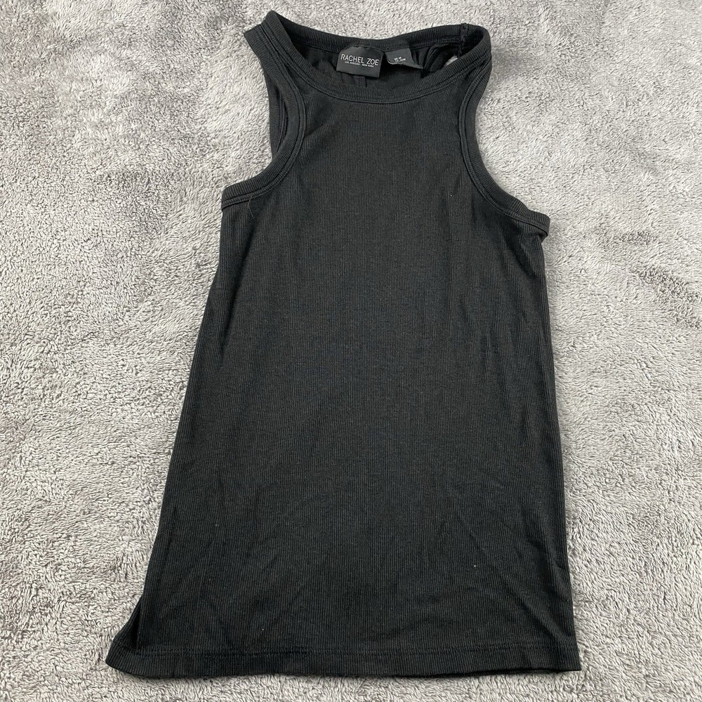 Rachel Zoe Tank Top Womens Medium Black